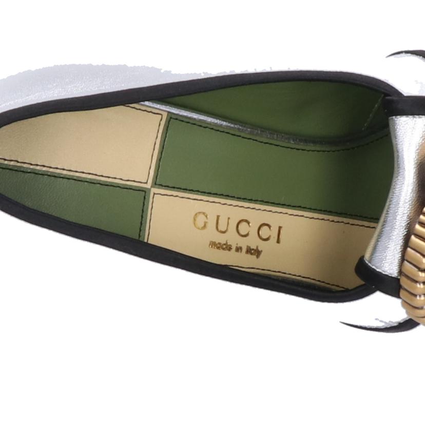 GUCCI グッチ/GGマーモント/メタリックパンプス/571152//サイズ:38 1/2/SAランク/91