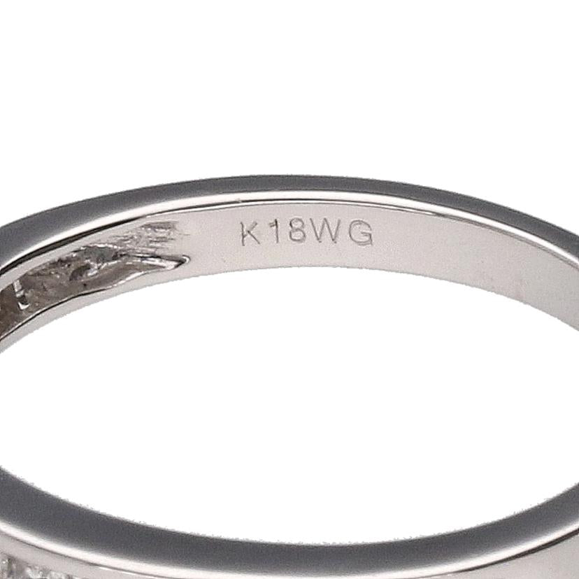 / K18WGダイヤリング0.50ct//Aランク/76