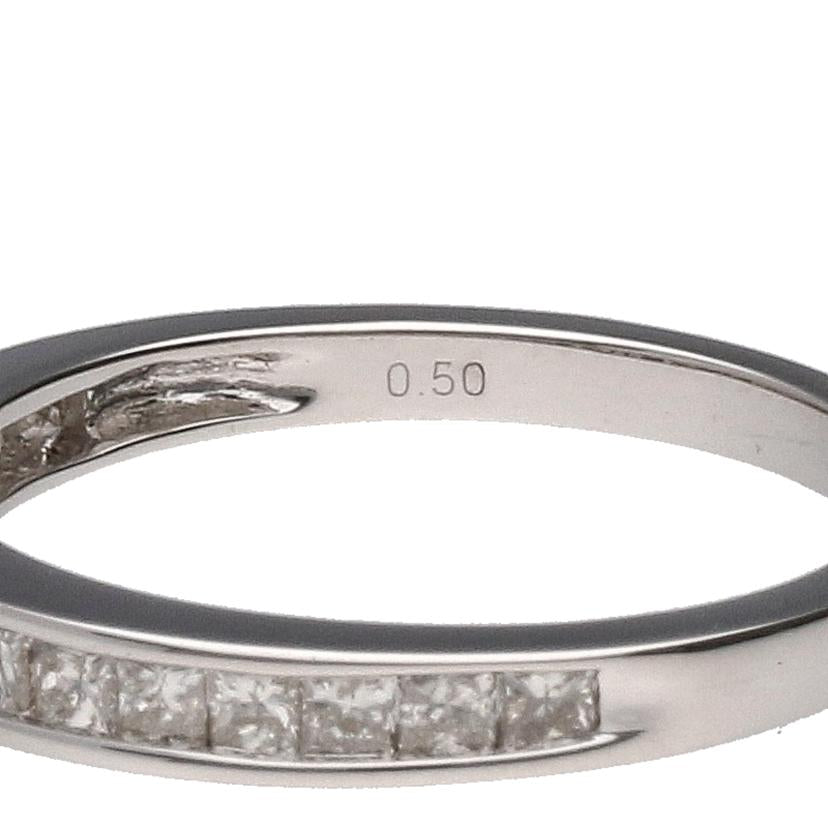 / K18WGダイヤリング0.50ct//Aランク/76