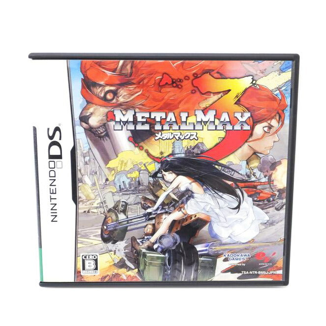 KADOKAWA GAMES 角川ゲームス/DS メタルマックス3/NTR-P-BM9J(JPN)//ABランク/88