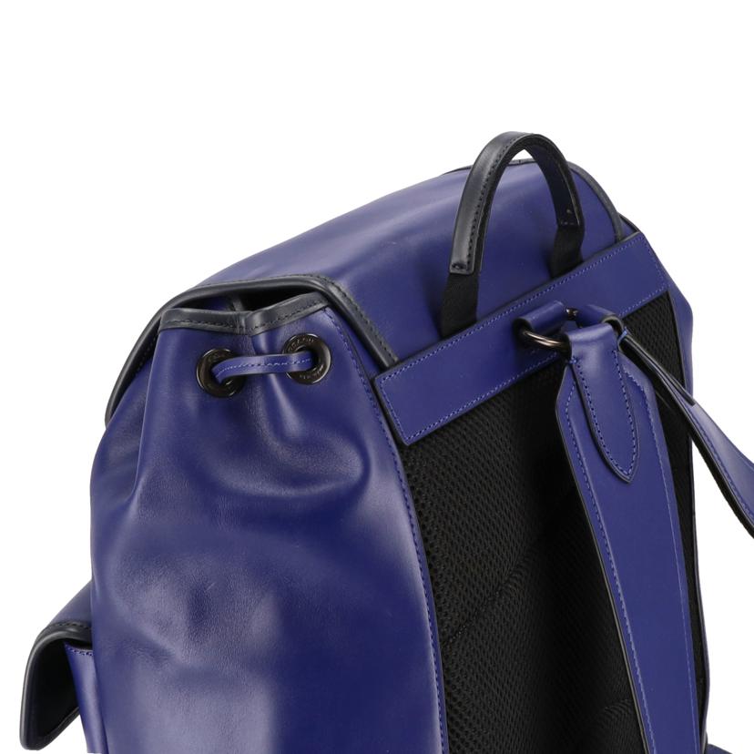COACH コーチ/ヘリテージレザーバックパック/ネイビー/C2902//M20**/Aランク/75