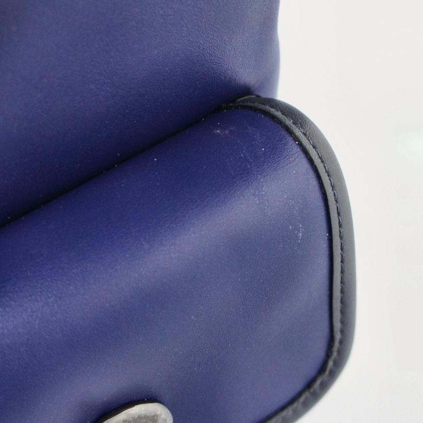 COACH コーチ/ヘリテージレザーバックパック/ネイビー/C2902//M20**/Aランク/75