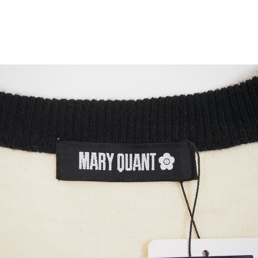 MARY QUANT マリークワント/リボンデイジーコンパクトカーディガン//Sランク/71