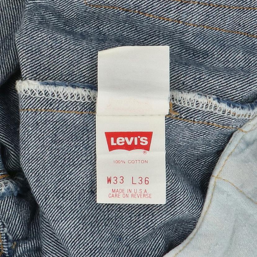 LEVIS リーバイス/501XX復刻/バレンシア工場/ボタン裏555/w33/濃紺/501XX//W33L36/Aランク/82