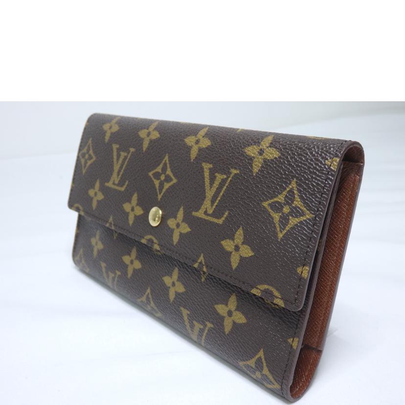 LOUIS VUITTON/ポルトフォイユ・インターナショナル/モノグラム/M61217//TH0***/ABランク/84