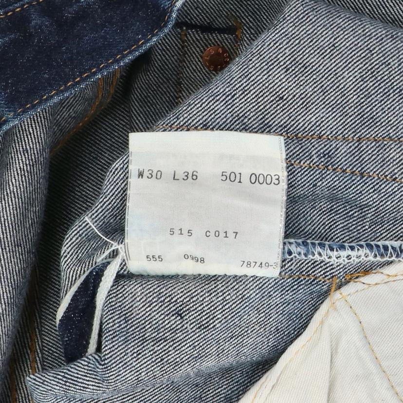 LEVI'S リーバイス/501XX復刻/バレンシア工場/ボタン裏555/w30濃紺/501XX//W30L36/ABランク/82