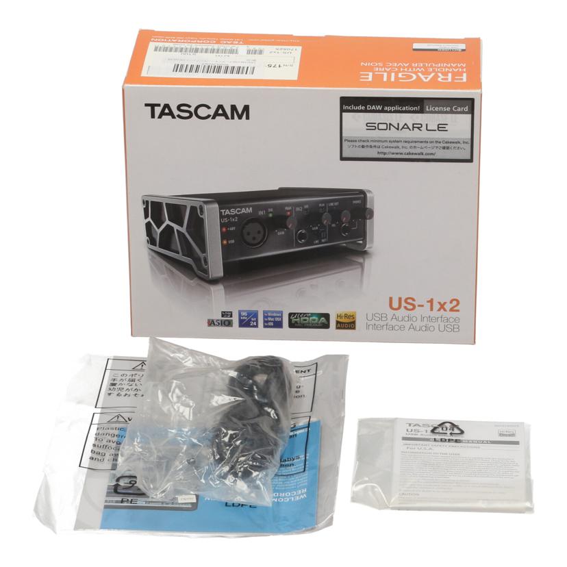 TASCAM タスカム /オーディオインターフェイス/US-1×2//1751777/Aランク/77