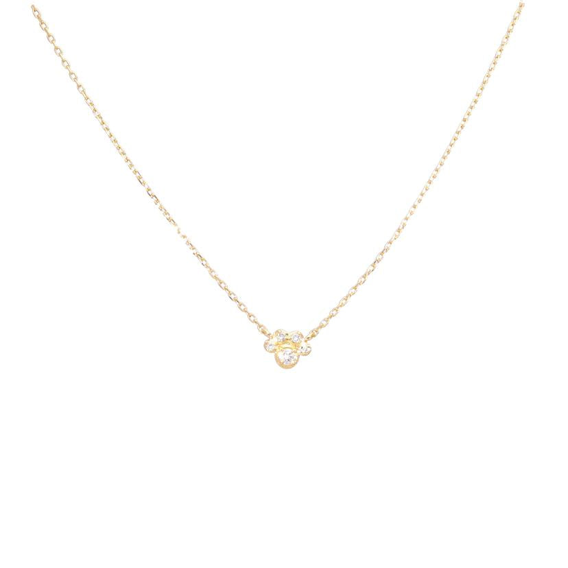 / K18ダイヤネックレス0.048ct//Aランク/65