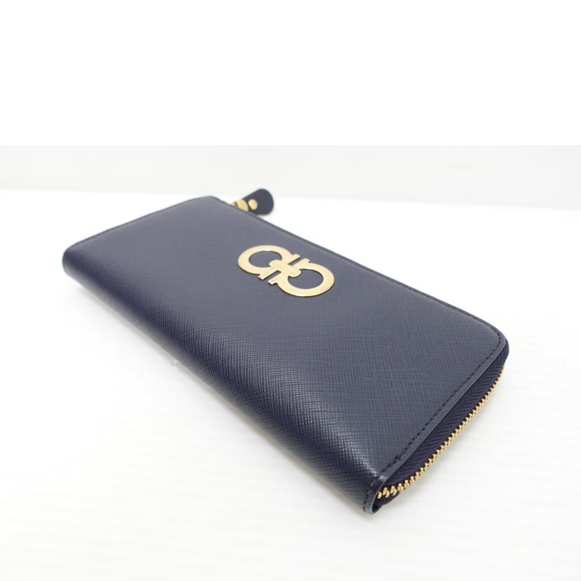 Ferragamo フェラガモ/ガンチーニL字ファスナー長財布/22 B950//Bランク/88