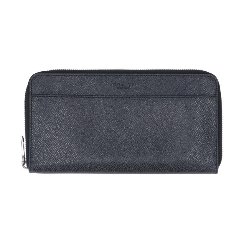 COACH コーチ/PVCレザー/ラウンドファスナートラベルウォレット/F67622//E19**/Bランク/78