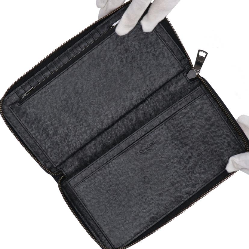 COACH コーチ/PVCレザー/ラウンドファスナートラベルウォレット/F67622//E19**/Bランク/78