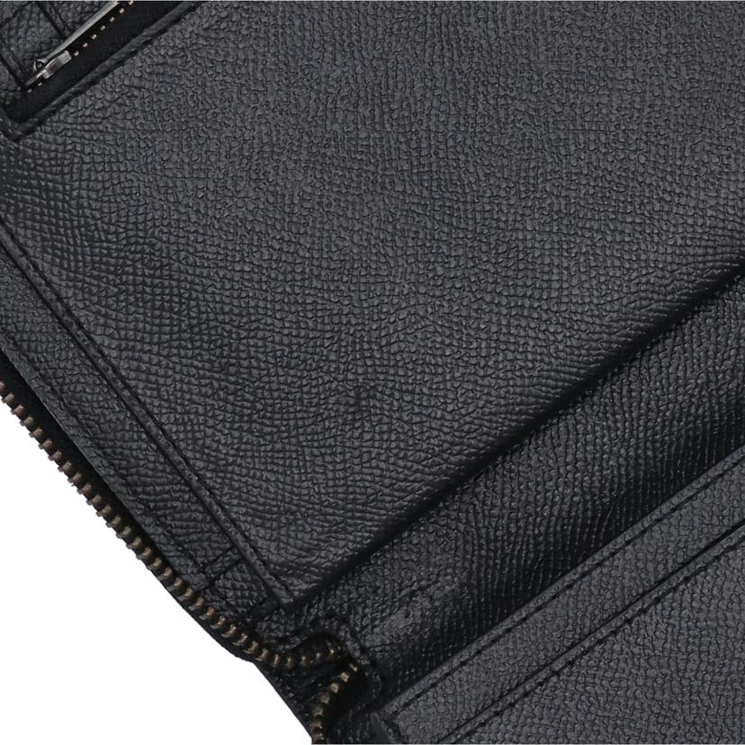 COACH コーチ/PVCレザー/ラウンドファスナートラベルウォレット/F67622//E19**/Bランク/78