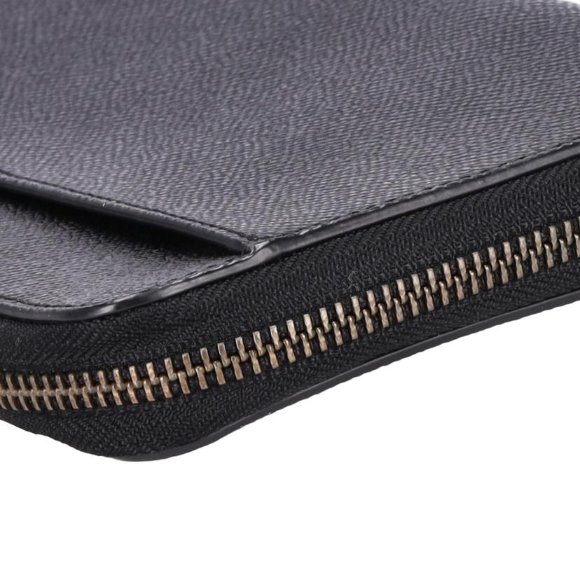 COACH コーチ/PVCレザー/ラウンドファスナートラベルウォレット/F67622//E19**/Bランク/78