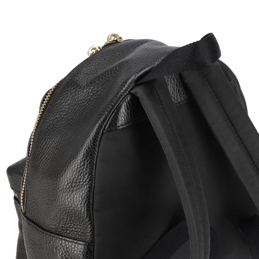 COACH コーチ/ミニチャーリーレザーバックパック/ブラック/F28995//M18**/Aランク/75