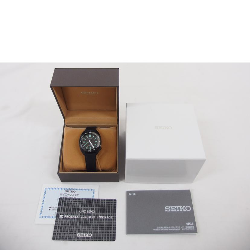 SEIKO セイコー/プロスペックス・ダイバー/ザ・ブラック/自動巻/SBDC183//316******/Aランク/04