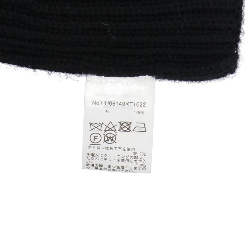 MAISON KITSUNE メゾンキツネ/フォックスヘッドロゴ ニットキャップ/HU06149KT1022//Aランク/24