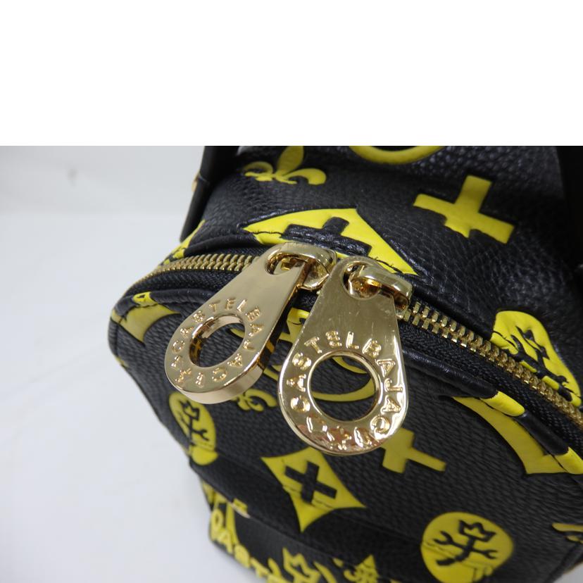 CASTELBAJAC カステルバジャック/カステルバジャック ミニリュック 黒×黄//Bランク/84