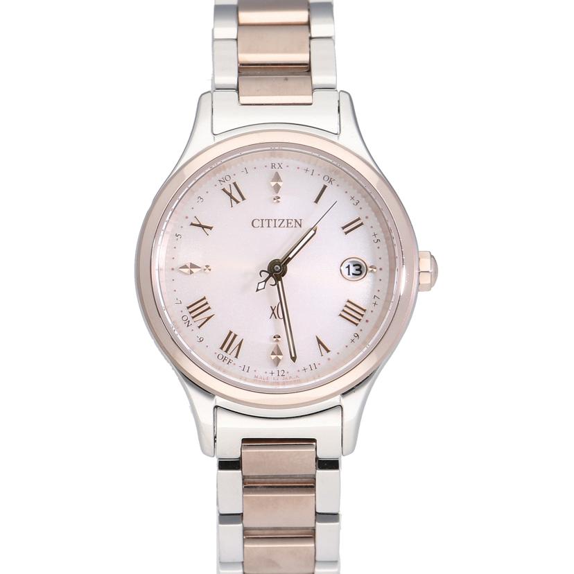 CITIZEN シチズン/XC/ヒカリコレクション/ハッピーフライト/電波ソーラー/チタン/ES9496-64W//382******/ABランク77