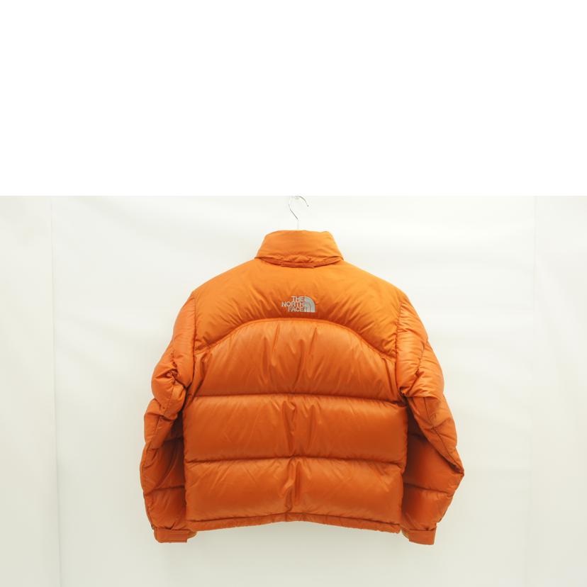THE NORTH FACE ザ・ノースフェイス/ヌプシ センターロゴ ダウンジャケット/S/オレンジ/ND01001//Bランク/01