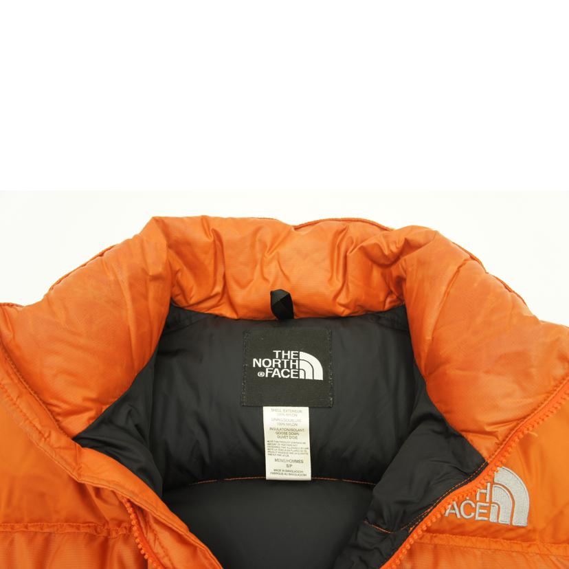 THE NORTH FACE ザ・ノースフェイス/ヌプシ センターロゴ ダウンジャケット/S/オレンジ/ND01001//Bランク/01