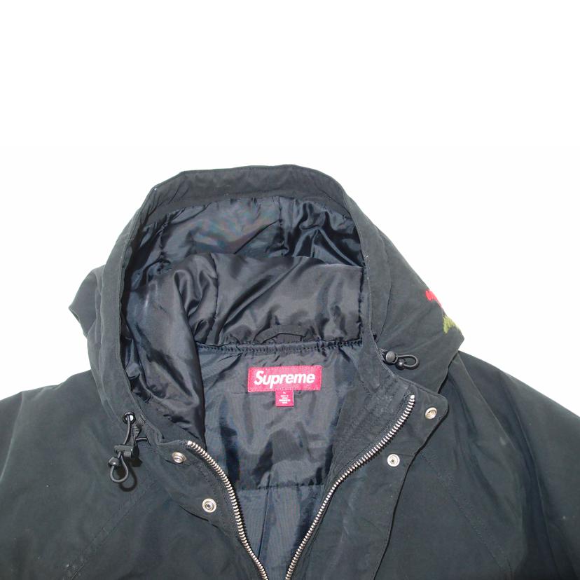 Supreme シュプリーム/Needlepoint Hooded Jacket黒//Bランク/69