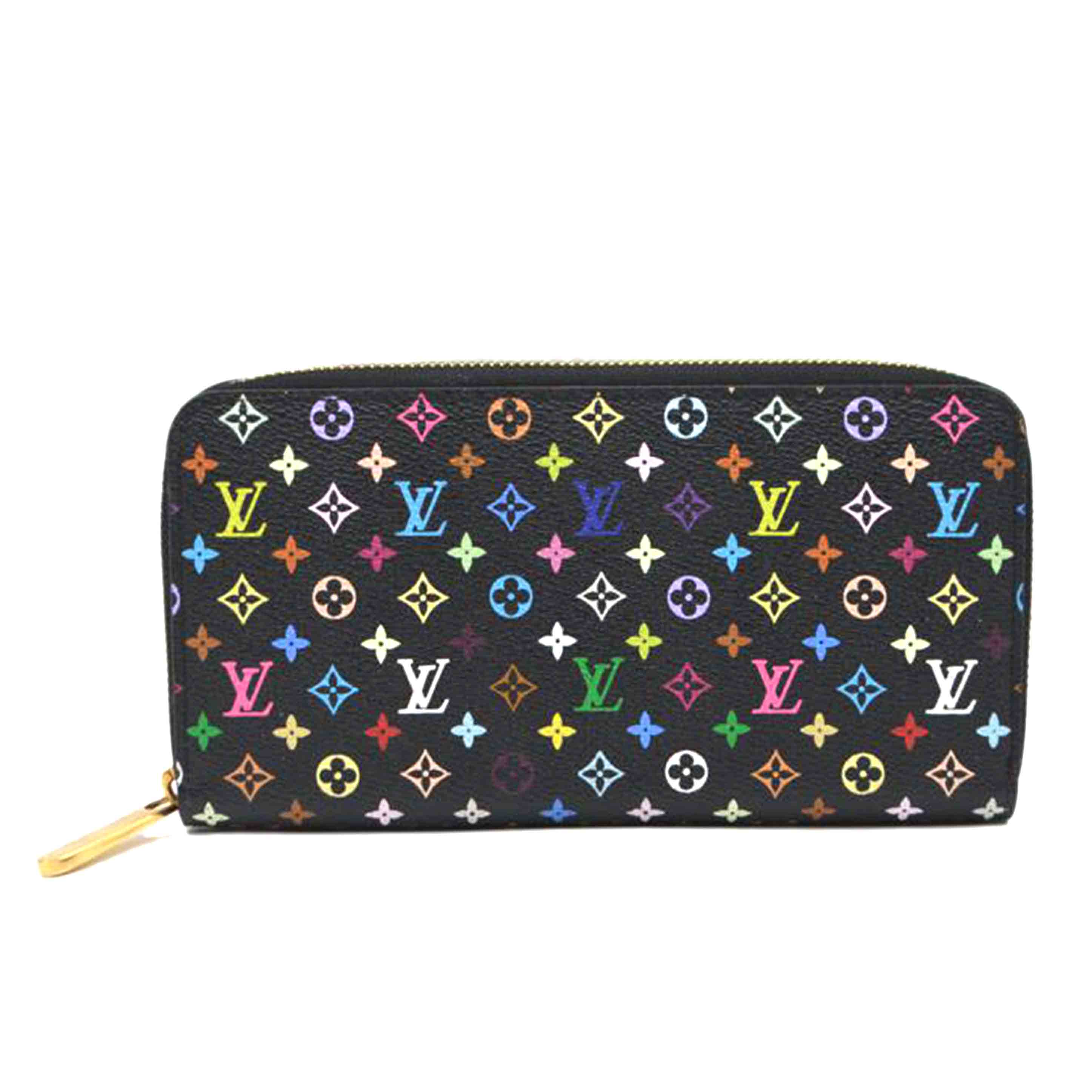 LOUIS VUITTON ルイヴィトン/ジッピーウォレット/モノグラム・マルチカラー/ノワール/M60243//Aランク/89
