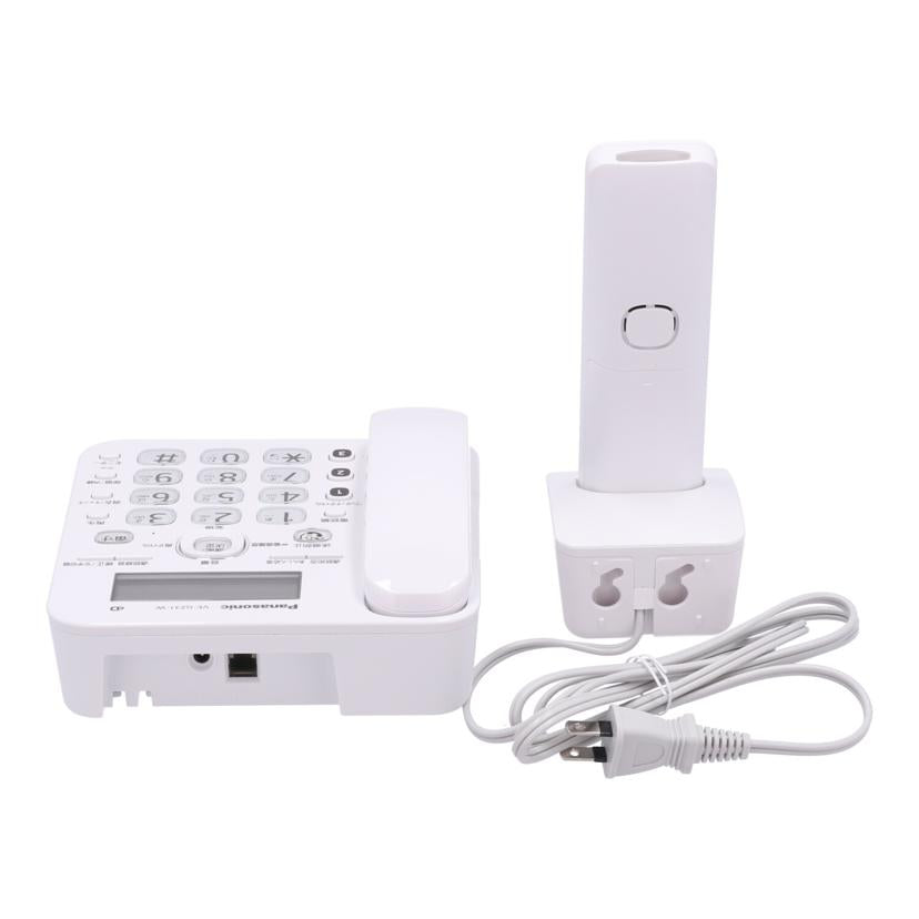 Panasonic パナソニック /コードレス電話機/RU・RU・RU/VE-GZ31DL-W//9KAFA026613/ABランク/65