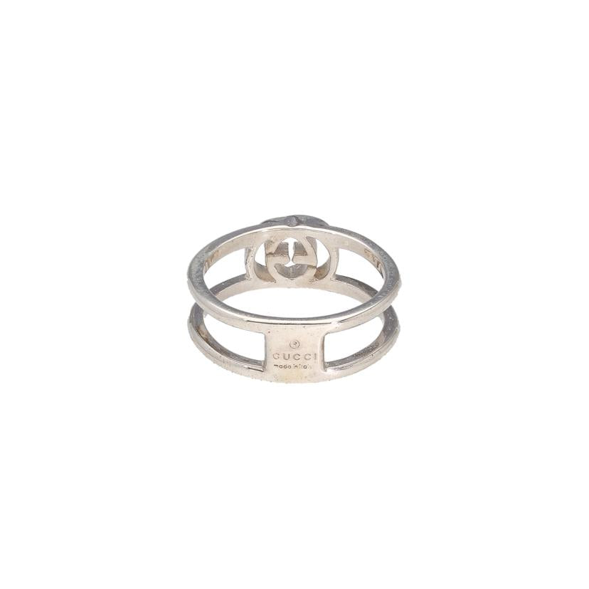 GUCCI グッチ/SV925インターロッキング#7/キズ有//ABランク/75