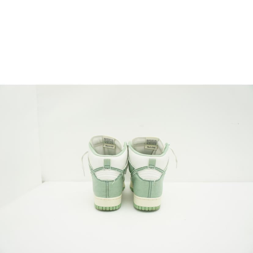 NIKE ナイキ/DUNK HIGH 1985 Enamel Green/27.0/グリーン×ホワイト/DV1143-300//ABランク/01