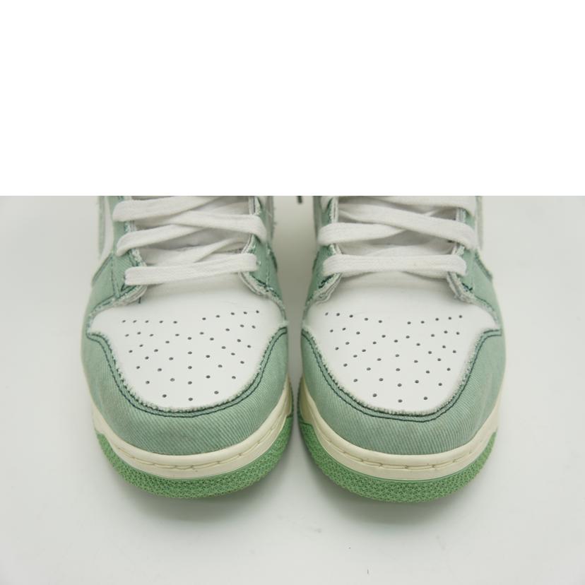 NIKE ナイキ/DUNK HIGH 1985 Enamel Green/27.0/グリーン×ホワイト/DV1143-300//ABランク/01