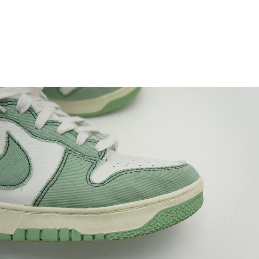NIKE ナイキ/DUNK HIGH 1985 Enamel Green/27.0/グリーン×ホワイト/DV1143-300//ABランク/01