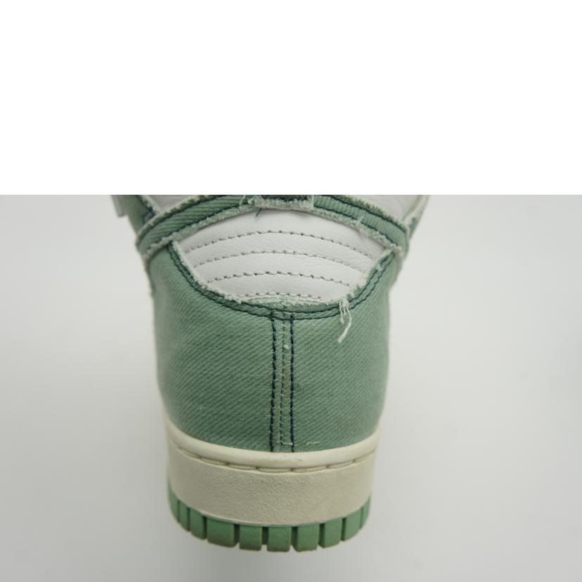 NIKE ナイキ/DUNK HIGH 1985 Enamel Green/27.0/グリーン×ホワイト/DV1143-300//ABランク/01