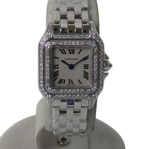 Cartier カルティエ/パンテール ドゥ カルティエ/K18ホワイトゴールド/ダイヤモンドベゼル/WF3091F3//166*********/SAランク/84