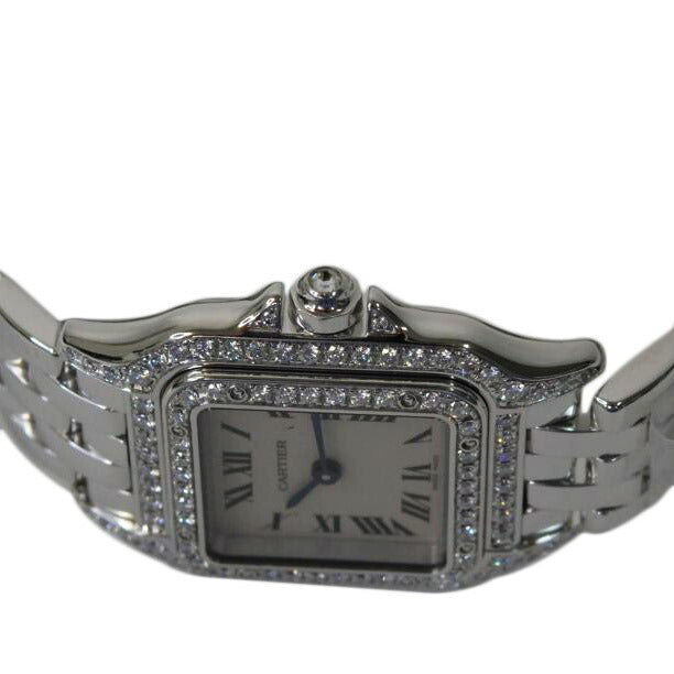 Cartier カルティエ/パンテール ドゥ カルティエ/K18ホワイトゴールド/ダイヤモンドベゼル/WF3091F3//166*********/SAランク/84