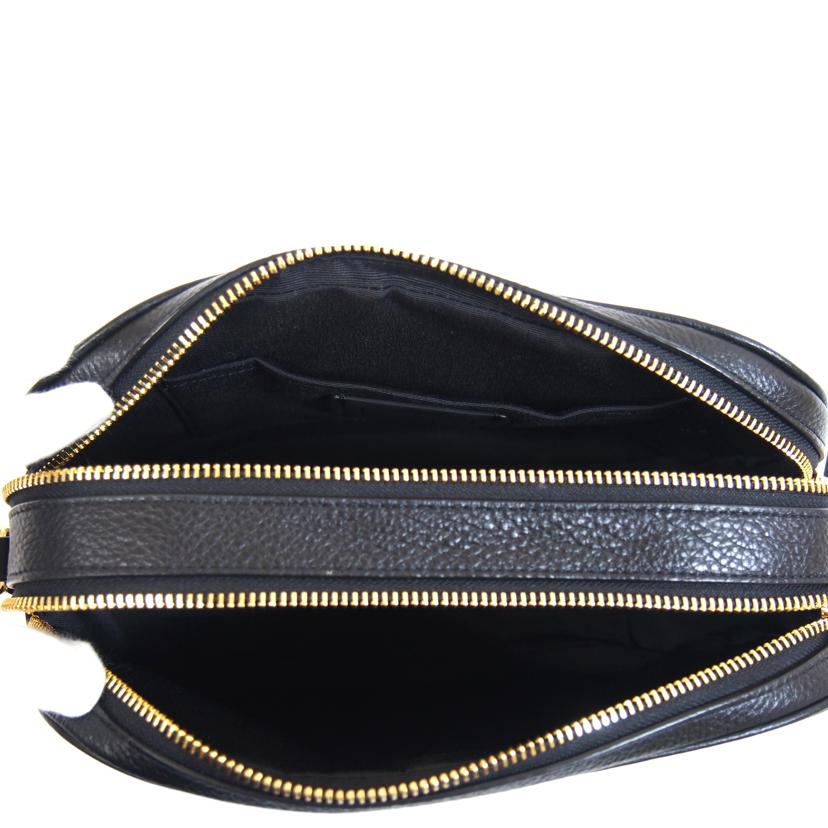 COACH コーチ/レザーWジップショルダー/F39856//B22**/Aランク/71