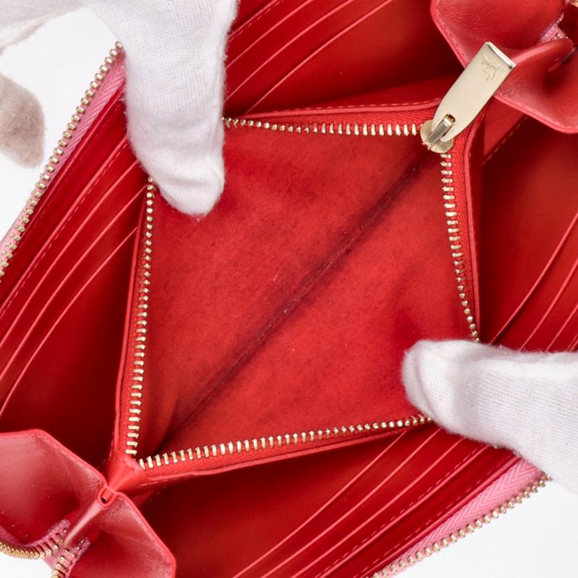 Christian Louboutin クリスチャンルブタン/パネトーネ マルチカラーラウンドファスナー財布//ABランク/09