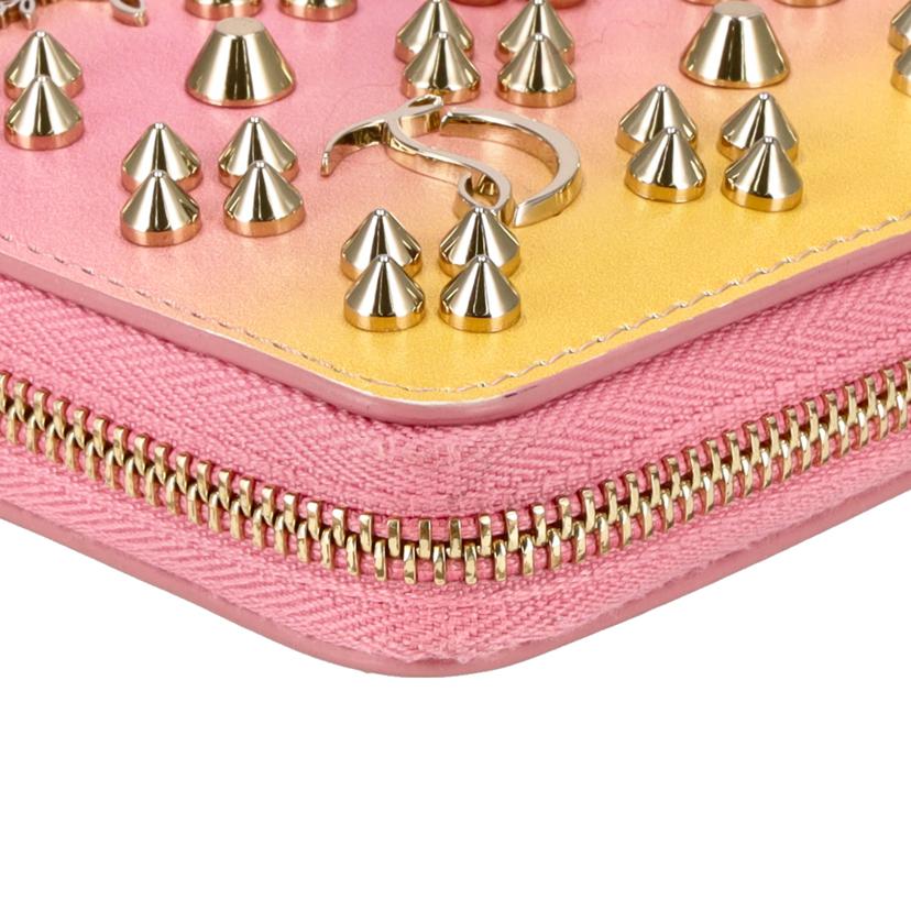 Christian Louboutin クリスチャンルブタン/パネトーネ マルチカラーラウンドファスナー財布//ABランク/09