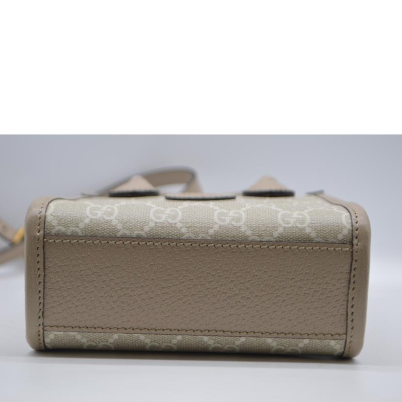 GUCCI グッチ/GGスプリームインターロッキング2wayレザーハンド/671623//525***/Aランク/89