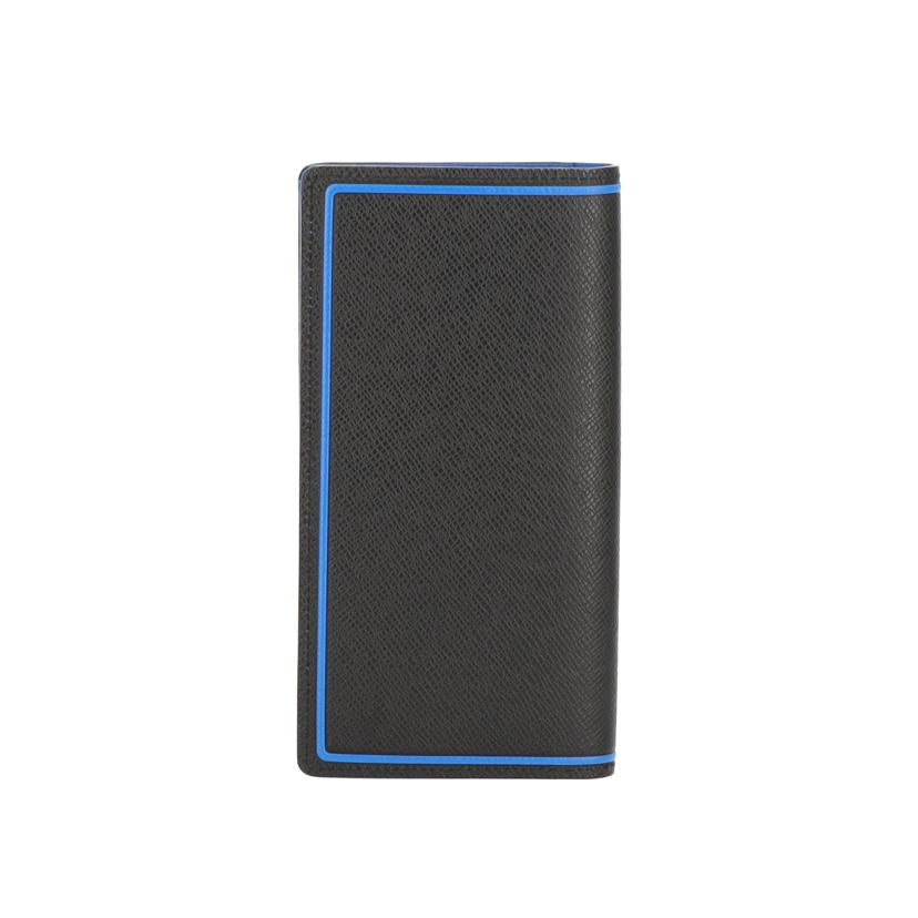 LOUIS VUITTON ルイヴィトン/ポルトフォイユ・ブラザ/タイガ/ノワールXブルー/M63300//TA4***/ABランク/94