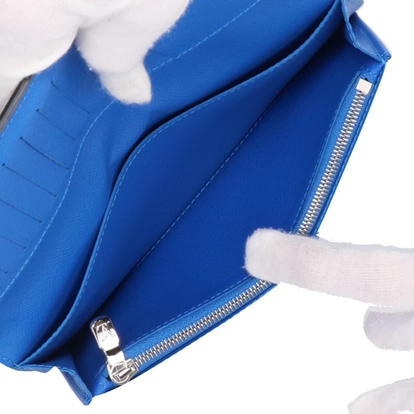 LOUIS VUITTON ルイヴィトン/ポルトフォイユ・ブラザ/タイガ/ノワールXブルー/M63300//TA4***/ABランク/94