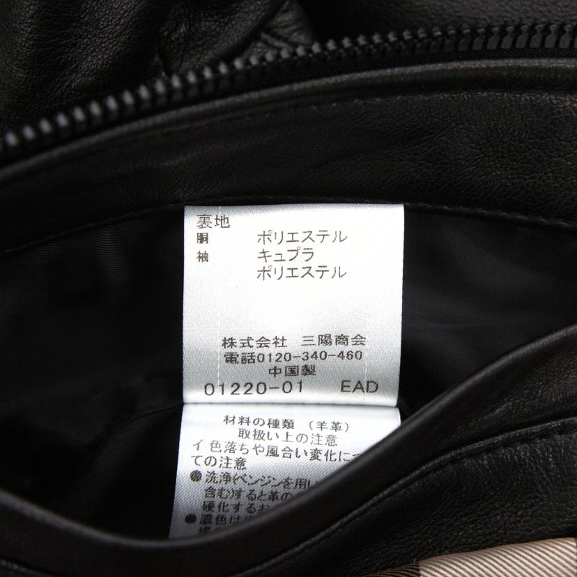 BLACK LABEL CRESTBRIDGE ブラックレーベルクレストブリッジ/レザージャケット/51F01-401-09//ABランク/94