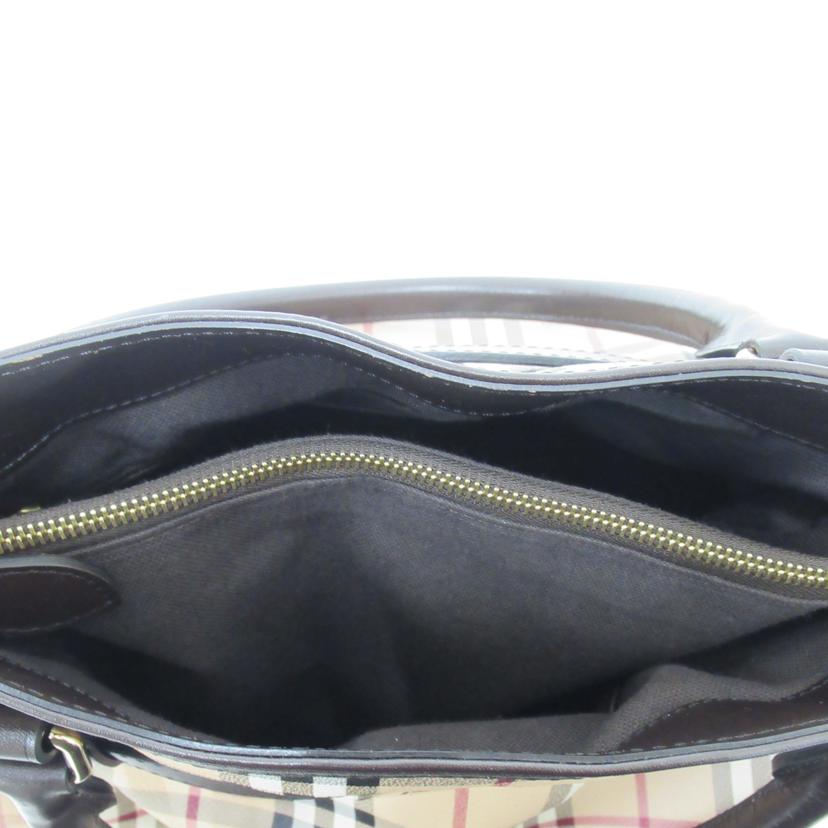 BURBERRY/トートバッグ/ノバチェック//Aランク/63