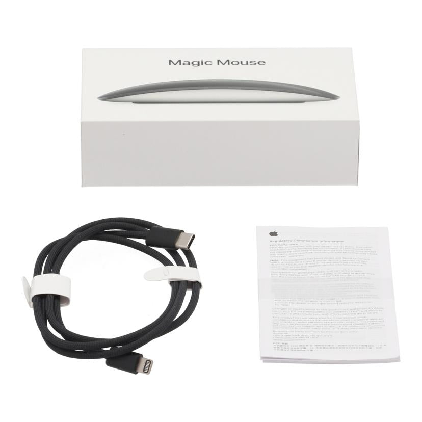 Apple アップル/Magic Mouse/MMMQ3J/A//CC2411300NR1G22BJ/Bランク/78
