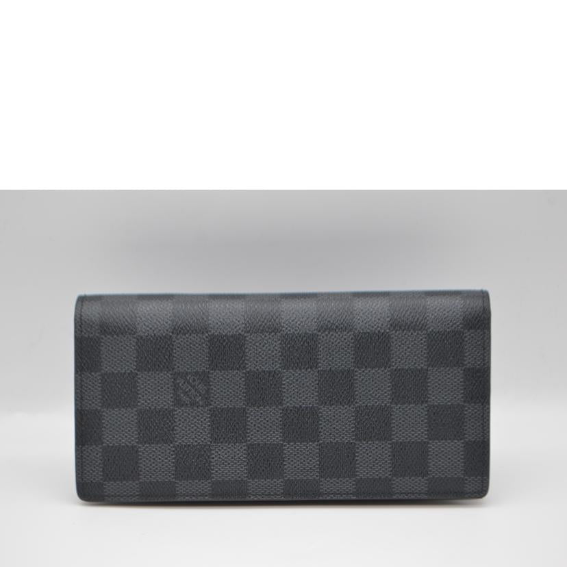 LV ルイヴィトン/ポルトフォイユ・ブラザ/ダミエ/グラフィット/N62665//TR4***/Aランク/89