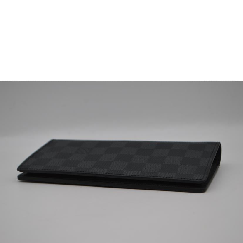 LV ルイヴィトン/ポルトフォイユ・ブラザ/ダミエ/グラフィット/N62665//TR4***/Aランク/89