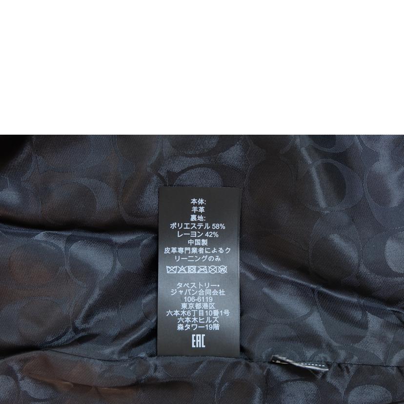 COACH コーチ/COACH シャツレザージャケット/CG156//Aランク/71