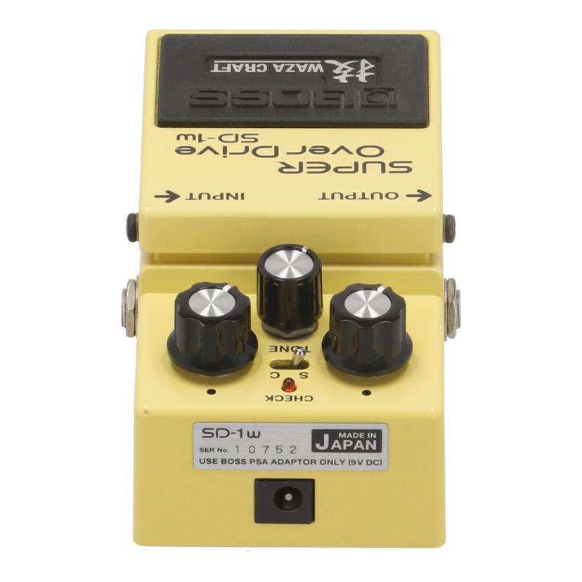 BOSS ボス /エフェクター/技 WAZA CRAFT オーバードライブ/SD-1W//Z5I0746/Bランク/78