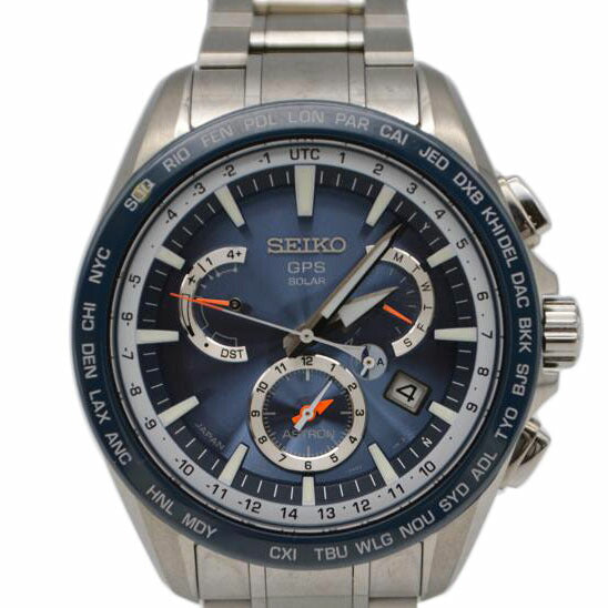 SEIKO セイコー/ASTRON デュアルタイムGPS電波ソーラー/SBXB053//541***/ABランク/89