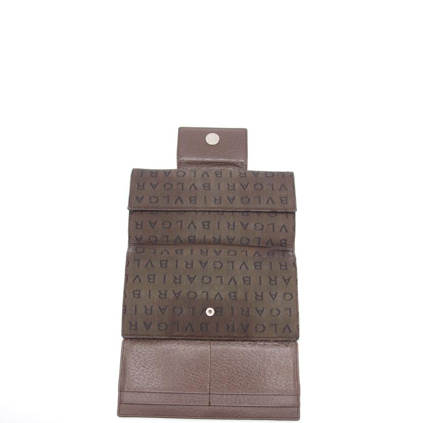 BVLGARI ブルガリ/ロゴマニア3つ折り長財布//Bランク/04