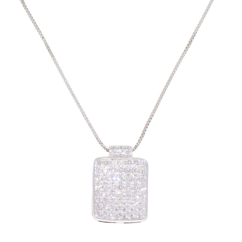 /◎ K18ダイヤネックレス0.85ct//ABランク/59